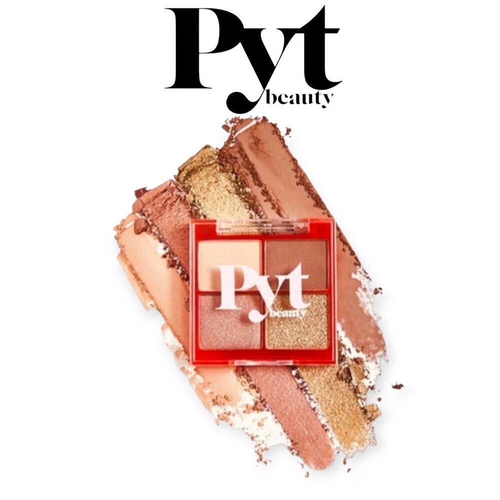 PYT Beauty Warm Lit Nude Mini Eyeshadow Palette NWT Matte & Shimmer Vegan
